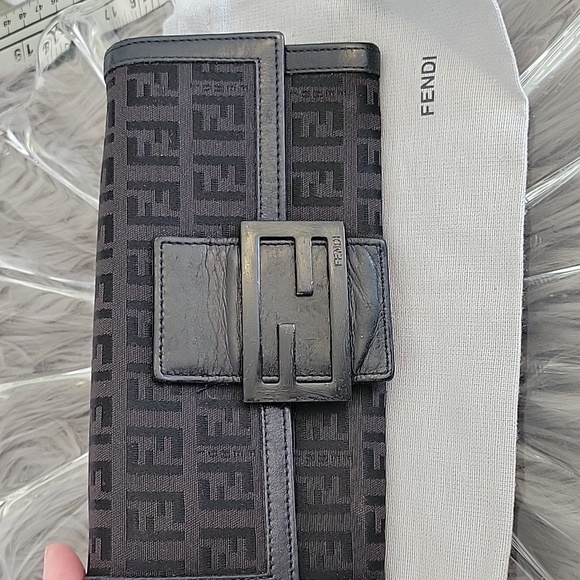 Fendi Zucca Long Black wallet - Picture 13 of 13